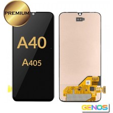 Genos Oppo A31 LCD Ekran Dokunmatik Siyah Çıtasız Orijinal
