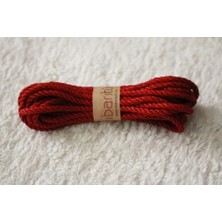TE Dükkan Shibaritürk Kırmızı Jüt Bondage Shibari Ipi 8mm/8mt