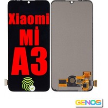 Genos Xiaomi Mi A3 LCD Ekran Dokunmatik Siyah Çıtasız OLED