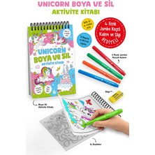 Bigkids Yayınları Unicorn – Boya ve Sil Aktivite Kitabı / 3 Yaş +