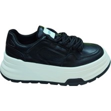 Hugo Viana BDL20005 Kadın Siyah (36-40) Günlük Spor Ayakkabı