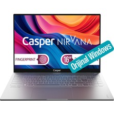 Casper Nirvana S100 300NIT i5-13420H 32GB DDR5 480GB SSD 16" W11H Laptop S100.1342-DV00A-G-F
