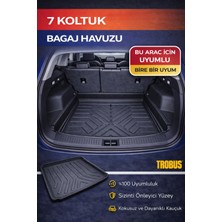 Trobus Chery Tiggo 8 Pro (2023 ve Sonrası) Suv (7 Koltuklu) Yatık Bagaj Havuzu