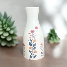 Baykuşca Dekoratif Mini Şişe, Seramik Dekoratif Şişe, Dekoratif Vazo