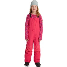 Burton Skylar 2l Bib Pants Unisex Çocuk Pembe Snowboard Pantolonu