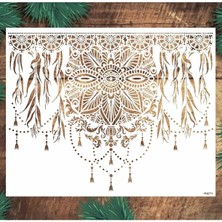 St HD274 Duvar Desen 50*65 Stencil