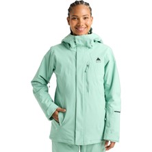 Burton Reserve 2l Ins Stretch Slim Kadın Yeşil Snowboard Ceketi