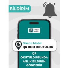 Gözcü Mobil 2'li Qr Numarasız Numaratör Yeni Nesil Araç Motosiklet Numara Gizler Oto Park Kartı Dijital Kimlik