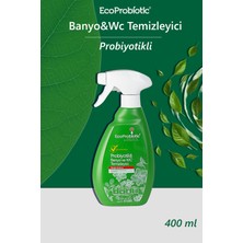 EcoProbiotic Probiyotikli Banyo ve Tuvalet Temizleyici - Kötü Koku Önleyici 400 ml Sprey