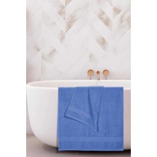 Mira Home 2 Li Banyo Havlu Takımı#37;100 Pamuklu Dry Mavi