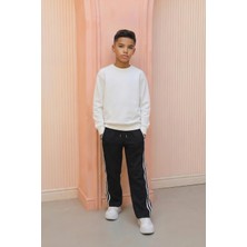 Mutlu Kids Çizgili Erkek Eşofman Alt