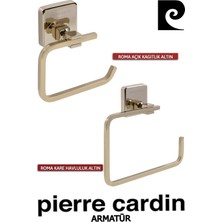 Pierre Cardin Roma Açık Kağıtlık Altın + Roma Kare Havluluk Altın