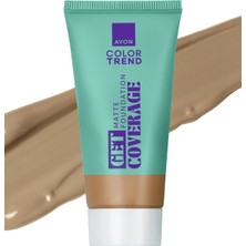 Avon Color Trend Mat Fondöten 420G Caramel