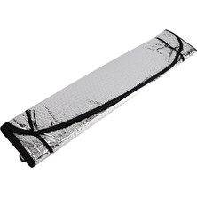 Otohousse Metalize Ön Cam Oto Güneşlik Büyük 140X70CM Gri