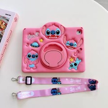 Xiaomi Redmi Pad Se 8.7 Inç Uyumlu Stitch Standlı Çocuklara Özel Karakterli Kılıf