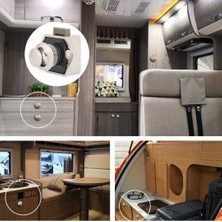 ALMITAL Karavan, yat, tekne, bas aç kilitli dolap, çekmece kulbu