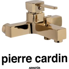 Pierre Cardin Milano Banyo Armatürü Altın – Modern Su Tasarruflu Banyo Bataryası