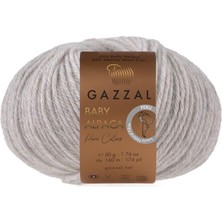 Gazzal Baby Alpaca Pure Color Doğal Saf Yün 50 gr 6451
