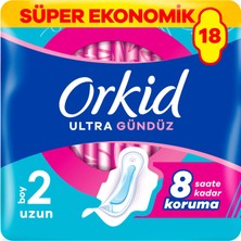 Orkid Ultra Ekstra Dörtlü Paket Uzun 18 Adet