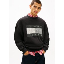 Tommy Hilfiger Tjm 90S Distressed Logolu Sweatshirt