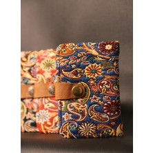 Pujiva Kilim Desenli Terme, Etnik Desenli, Şeffaf, Zarif ve Dayanıklı, Cüzdan, Kartlık