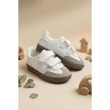 Oksit Smb Bantlı Cırtlı Unisex Retro Stil Çocuk Spor Ayakkabı Konforlu Adımlar Şık Tasarım