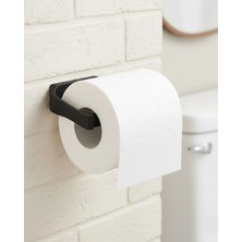 Moresun Buğz Duvara Monte Siyah Peçetelik Minimal Banyo Aksesuarı