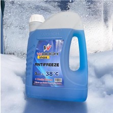 Wooch 3 Lt -38 C Inorganik Mavi Antifriz 4 Mevsim Uzun Ömürlü