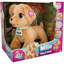 P Parla 8131 Milo İnteraktif Peluş Köpek -Sunman