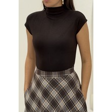 Pepicino Acı Kahve Balıkçı Yaka Bluz 17720