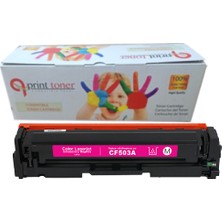 QPrint Hp 202A CF503A Muadil Kırmızı Toner M254DW M254NW M280NW M281FDN M281FDW 
