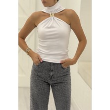 Pepicino Beyaz Tokalı Bluz 251009