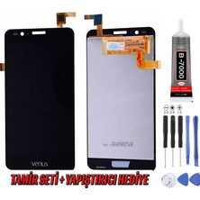 Genos Vestel Venüs 5.0V LCD Ekran Siyah Montaj Kiti Hediye