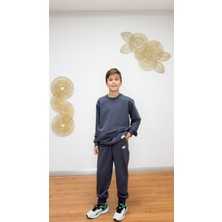 Divinus Erkek Çocuk Basıc Kangru Cepli Eşortman Takım