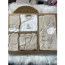 Bebek Pembe Beyaz Patikli Tütülü Payet Işlemeli Elbise