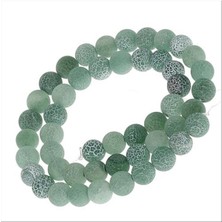 Zero Lvsqvr Akik Taşı Mat 8 Mm-Yeşil