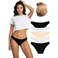 New Lilla 1101 Bikini Kadın T. Dantelli Külot Paketi