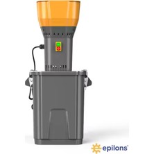 Just Cheap Store 55’lik Profesyonel Yem Kırma Makinesi – 9 Elek Hediyeli Paslanmaz Tahıl Öğütücü Değirmen 1300 W