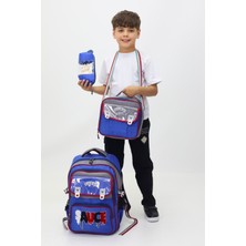 Neşeli Home Sauce 3'lü Okul Çanta Seti Sırt Çantası Beslenme Çantası Kalemlik Ilkokul Hediyeli Yeni Sezon