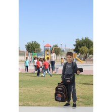 Neşeli Home Basketbol Desenli 3’lü Okul Çanta Seti (Sırt Çantası + Termal Beslenme + Kalemlik) Yeni Sezon