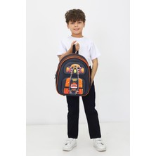 Neşeli Home Formula 1 Yarış Arabası Temalı Ortopedik Anaokulu ve Ilkokul Çantası Yeni Sezon