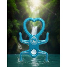 İct Canyon Store Spıder Heart O İniş Ekipmanı 7075 Alüminyumdan Üretilmiş Güvenli Kullanım için Tasarlandı