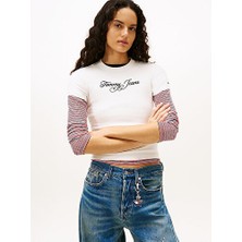 Tommy Hilfiger Tjw Slim Logolu T-Shirt