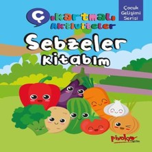 Judge Çıkartmalı Aktiviteler Sebzeler Kitabım