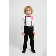 Mnk Baby & Kids Beyaz Gömlekli Erkek Çocuk Takım M00787