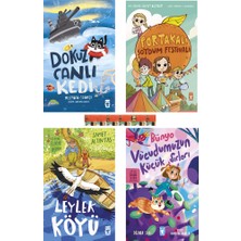Timaş Çocuk Bünyo Vücudumuzun Küçük Sırları, Dokuz Canlı Kedi, Portakalı Soydum Festivali, Leylek Köyü(4kit)