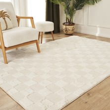 Kaşmir Halı 7/24 Plushy Todra Krem 80X150 cm