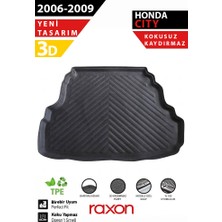 Raxon Honda City Sd 2006-2009 Bagaj Havuzu – 3D Özel Kalıp | Su Geçirmez, Kaymaz