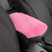 Otohousse Yumuşak Peluş Kol Dayama Kolçak Minderi Şeker Pembe