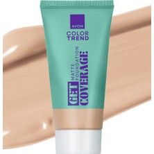 Avon Color Trend Mat Fondöten 115P Pale Pink